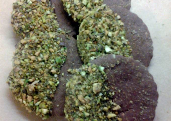 Recipe of Ultimate Chocolate Coconut Pistachio Cookies