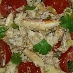 A picture of Sig's Speedy Crab Tagliatelle.