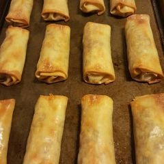 A picture of Healthy Egg Rolls.