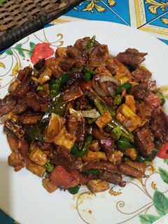 Foto resep Ikan Asin Jambal Roti, Tahu, Tempe Cabe Ijo