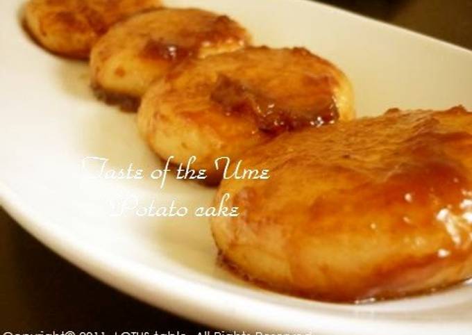 Simple Way to Prepare Favorite Umeboshi-Flavored Potato Cakes