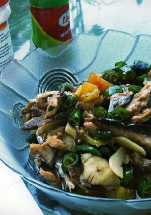 Foto resep Tumis ikan cue cabe ijo