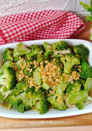 Foto resep Cah brokoli bawang putih