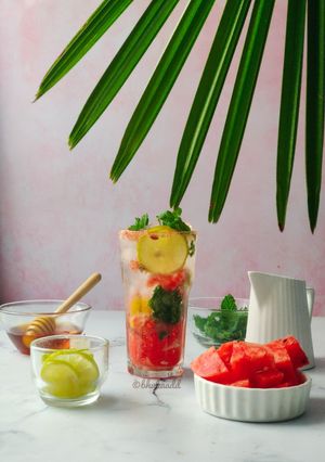 A picture of Watermelon Lemonade (Restaurant style).
