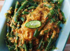 Foto resep Jukut Olah (bejek kacang panjang bumbu bali)