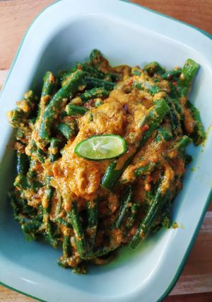 Foto resep Jukut Olah (bejek kacang panjang bumbu bali)