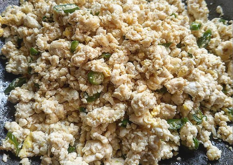 Orak Arik Tahu Telur