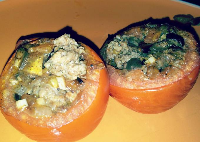 L's Easy Stuffed Tomatoes