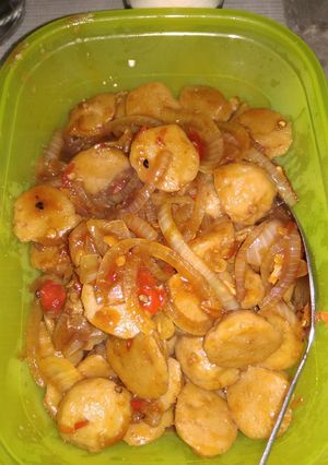 Foto resep Bakso mercon lada hitam simpel