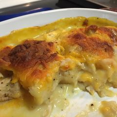 A picture of Chicken Rolls And Rice.