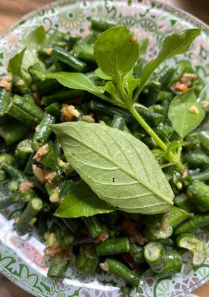 Foto resep Pencok Kacang Panjang