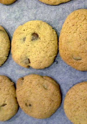 A picture of Worlds Best Choc Chip Cookies.