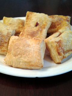 A picture of Homemade Strawberry Chocolate PopTarts!.