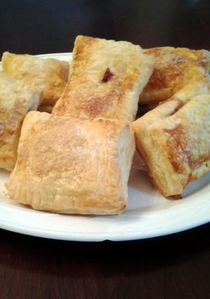 A picture of Homemade Strawberry Chocolate PopTarts!.