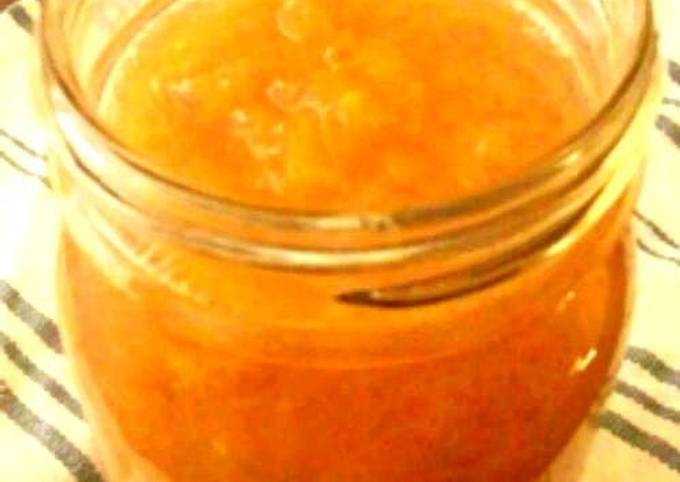 Authentic Persimmon Jam in a Pressure Cooker