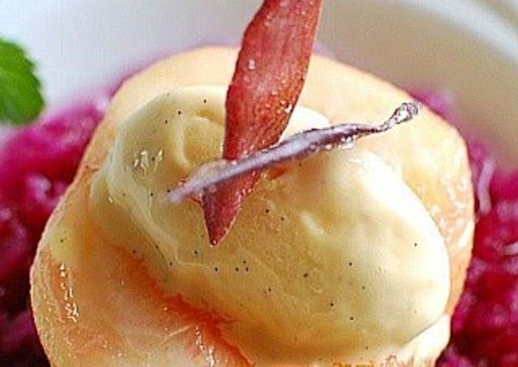 Step-by-Step Guide to Make Award-winning Poached Peaches Scented with Lemon Verbena