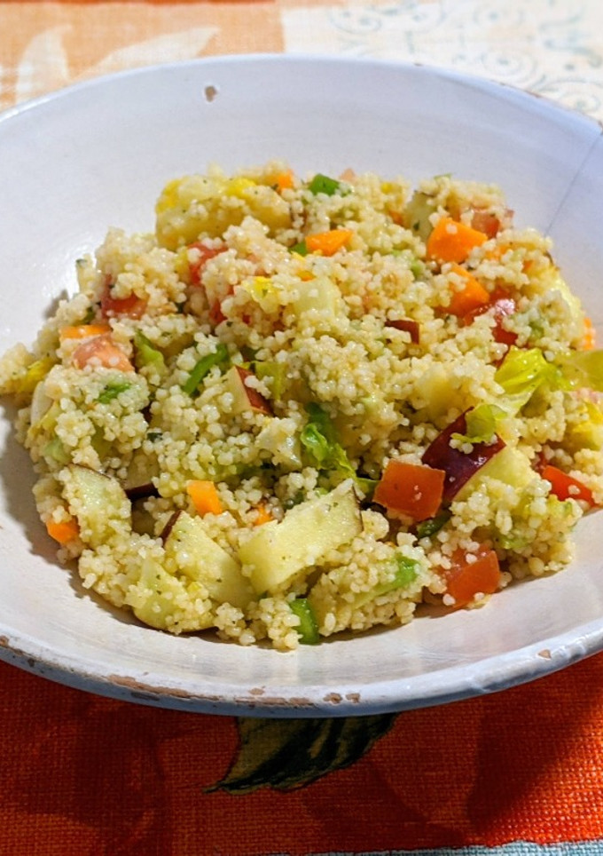 Una foto de Ensalada vegana de cous-cous