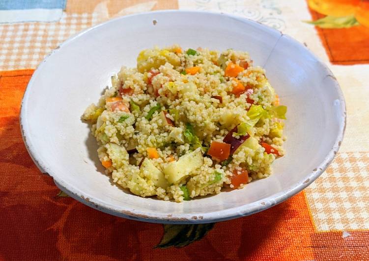 Ensalada vegana de cous-cous