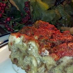 A picture of Bread pudding.