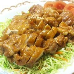 A picture of Simple Chicken Simmered in Soy Sauce.