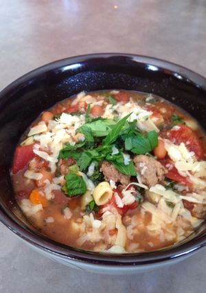 A picture of Pasta Fagioli.