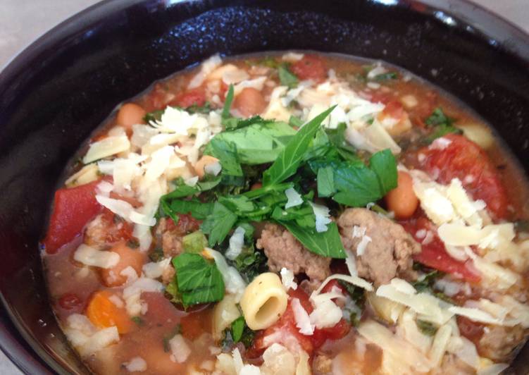 Recipe of Quick Pasta Fagioli