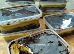 Foto resep Brownies Alpukat Lumer Dessert box