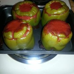 Easy Stuffed Peppers A picture of Easy Stuffed Peppers.