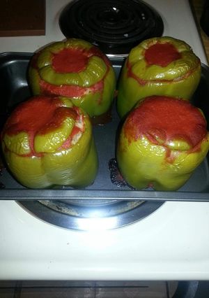 A picture of Easy Stuffed Peppers.