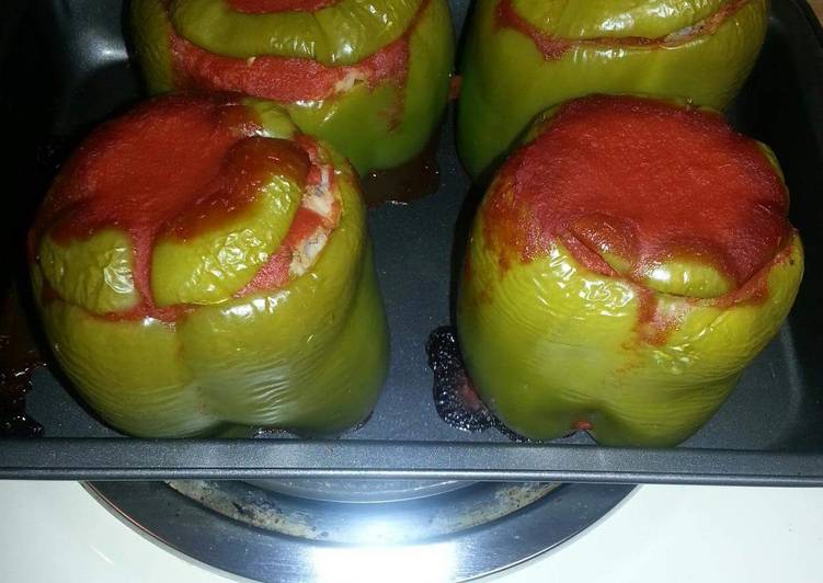 Simple Way to Make Super Quick Homemade Easy Stuffed Peppers