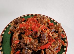 Foto resep Dendeng Sapi Balado - Beef Slice Sukiyaki