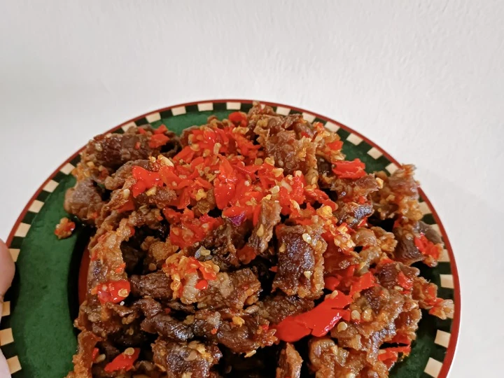 Langkah Mudah untuk Membuat Resep Dendeng Sapi Balado - Beef Slice Sukiyaki yang Enak Banget Anti Ribet, Bisa Manjain Lidah
