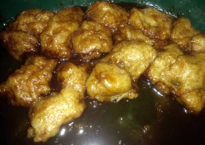 Crockpot Monkey Bread