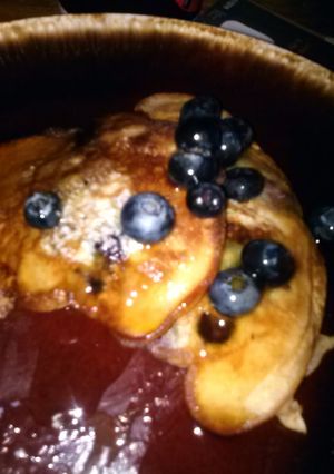 A picture of Blueberry Pancakes.