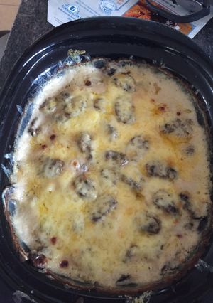 A picture of Creamy Mushrooms And Potatoes.