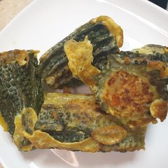 A picture of Stuffed Ampalaya.