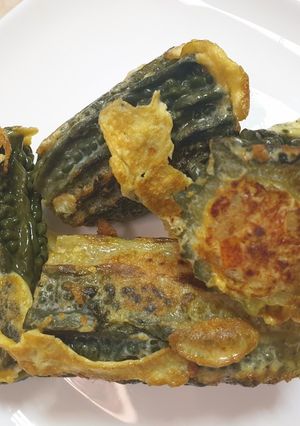 A picture of Stuffed Ampalaya.