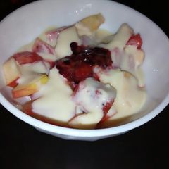 A picture of Creamy Fruit Pudding.