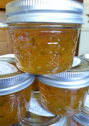 A picture of Super Easy " HOT " Pepper Jelly.