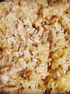 Una foto de Bacalao a la dorada