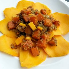 A picture of Sweet Potato Quinoa Vegan Salad.