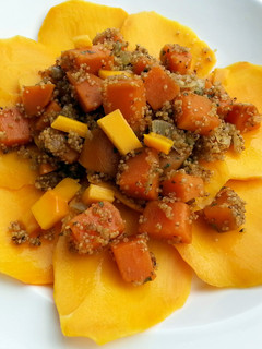 A picture of Sweet Potato Quinoa Vegan Salad.