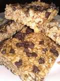 Chewy Chocolate Chip Granola Bars