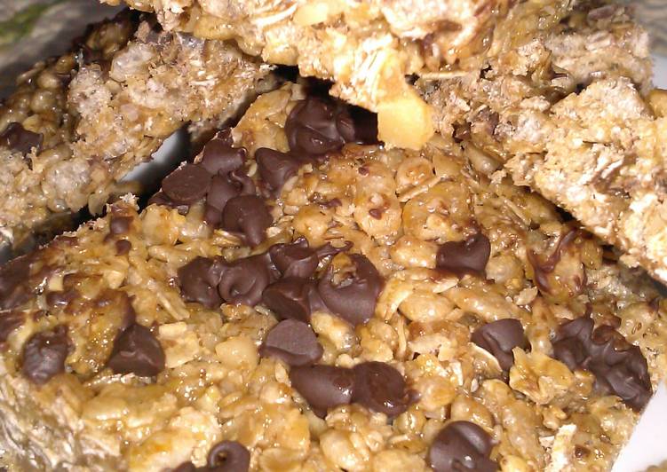 How to Make Super Quick Homemade Chewy Chocolate Chip Granola Bars