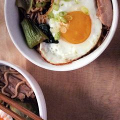 A picture of Homemade Chicken and Vegetable Ramen.