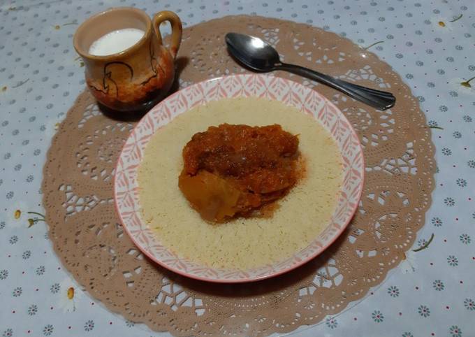 Couscous a la citrouille đ