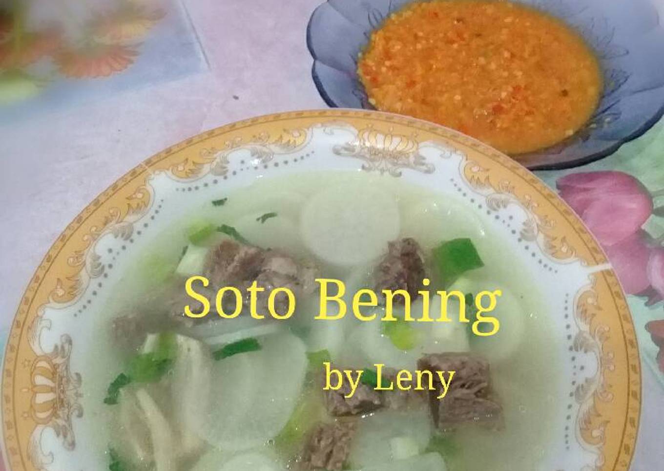 Langkah Mudah untuk Membuat Soto bening, Lezat Sekali