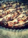 Chocolate banana tart