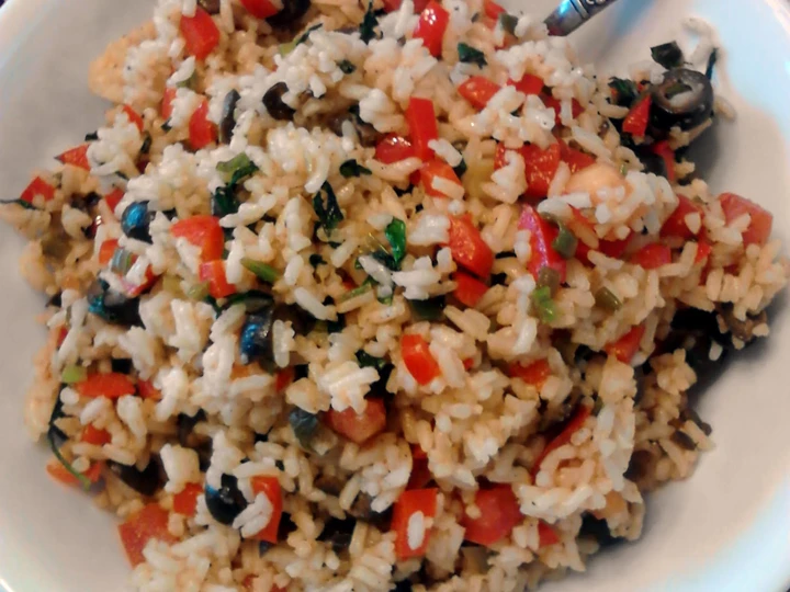 Recipe Warm Rice &amp;amp; Olive Salad the Awesome  Tasty