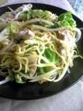 Salt-flavored Yakisoba Noodles with Yuzu Pepper Paste